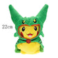 Cos Eevee Pikachu Cosplay Plush Toy Charizard Peluche Snorlax Garchomp Tyranitar Hydreigon Stuffed Animal Doll Plushies Toy Gift