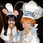 Ratatouille Cartoon Funny Plush Mouse Headband for Washing Face Taking Photos and Daily Use Perfect Gift and Anime
