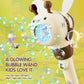 12 Hole Bee Electric Bubble Gun Children's Bubble Machine With Lights Soap Maker Blowing Outdoor Toys Wedding Party Game Gifts