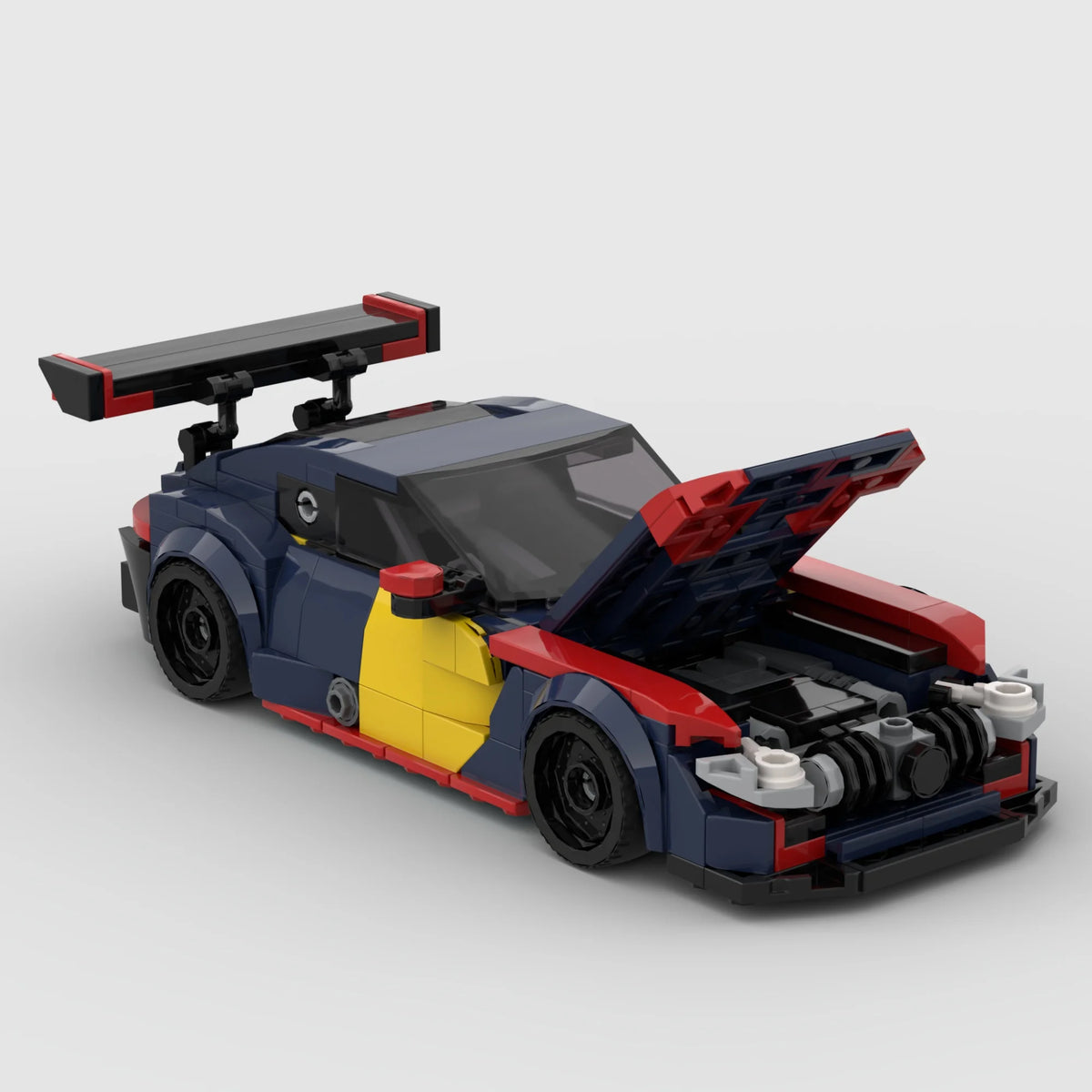 Technical GT3 Supercar Building Blocks MOC-258495 Verstappen Racing Speed Sports Car Model Assembly Bricks Toys for Adults Gifts