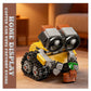 Space Mini Robot MOC Building Bricks Toys 217Pcs Tracked Bot Model Classic Movie Sci-Fi Blocks Dolls Kids Adult Christmas Gifts