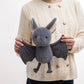 New Cute and Bizarre Bat Pig Doll Fun Plush Toy Halloween Decorations Collection Limited Edition Plush Toy Car Pendant