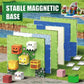 Variety Magnetic Interlocking Base Plates, Fit Pixel Magnetic Blocks, Kids Toy Gifts for Birthday Halloween Xmas