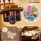 ROKR 3D Wooden Puzzle Real Optical Microscope STEM Science Toy 40X-400X Magnification Model Building Kit Birthday Gift for Students & Adults