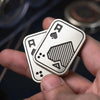 EDC Push Slider Metal Fidget Anti Stress Toy Adults Finger Spinner Poker Relieve Anxiety Tool Portable Pop Magnetic Slider Games