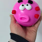 Dog Face Swap Squishy Toy Soft Moldable Cute Slow Rise Squeeze Toy Relaxing Sensory Fidget for Adults Home Office Play Gift ﻿