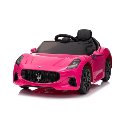 Toddlers Ride On Car Toy 12V Powered for Children with Remote Control Spring Suspension Bright Lights 4 Wheel Electric Vehicle