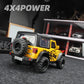 Off-Road 7 Door for Wrangler Diecast Toy Car Model, 1/32 Scale Metal Alloy Vehicle for Kids Boys Girls Adults, Doors Open, Light