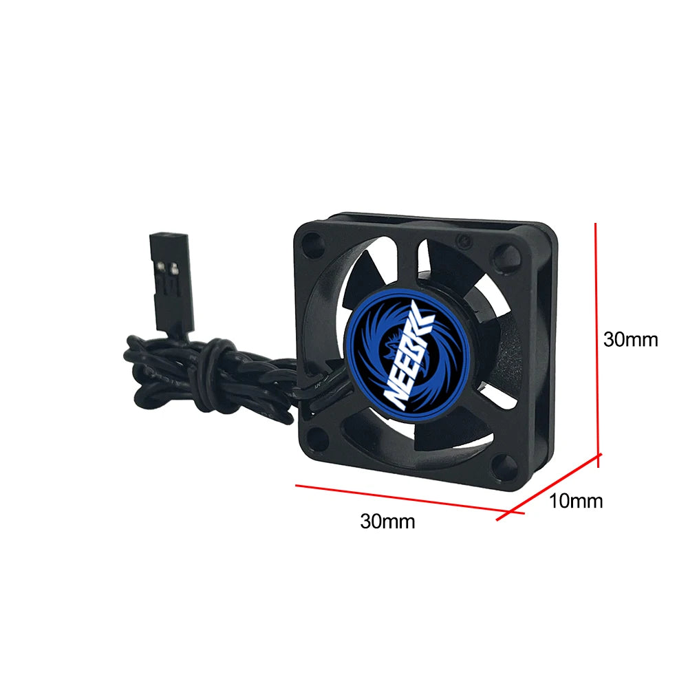 RC Motor Waterproof Fan 25/30/35/40/45/50mm 10000-30000RPM 5V-12V DC Rapid Cool Cooling Heatsink for Brushless Motor 28/36/42mm