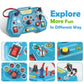 Kids Montessori Busy Board, Early Educational Toy, Perfect Travel & Gift for Toddlers