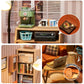 Rolife DIY Miniature House Kit Cozy Living Lounge Super Creator Dollhouse 3D Puzzle Model Building Kit with LED for Home Decor