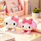 Kawaii HelloKitty cartoon peripheral phone holder, portable folding phone holder, suitable for small gifts between friends