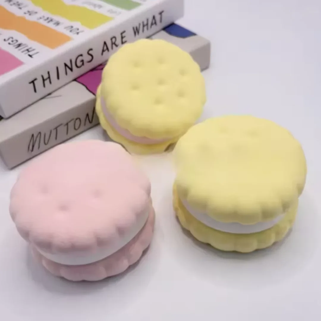 CV Squishy Simulated Cake Squeeze Toy Stress Relief Slow Rising Sensory Fidget for Anxiety ADHD Autism Gifts Adults ASMR Fun