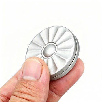 Petal Magnetic Haptic Coin Fidget Slider Stress Relief Anxiety ADHD EDC Cool Office Gadgets Gifts for Adults Teenager Boys