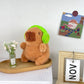 Cute Capybara Plush Toy Hoodie with Wings Simulation Doll Small Size Stuffed Animals Anime Fluffty Toy Birthday Party