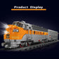 Mould King 12018 Technical Train Toys The RC USA EMD F7 WP Diesel Locomotive Building Block Brick Assembly Kids Christmas Gift