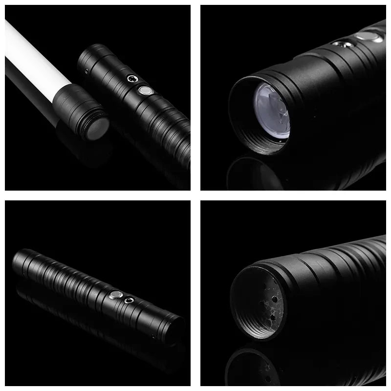 RGB Metal Lightsaber Cosplay Light Saber Sword Sabre De Luz Kpop Lightstick Espada Rave Toys Flashing