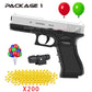 2026.SAFE SOFT BULLET TOY BLASTER PISTOL WITH MAGAZINE AND BALLS, PERFECT FOR OUTDOOR SHOOTING GAME AND KIDS GIFT