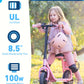 Hiboy Q2 Lite Kids Electric Scooter with Seat 100W Motor 9.3MPH Children E-Scooter UL Certified Battery LED Lights Gift for Boys Girls Ages 4-10