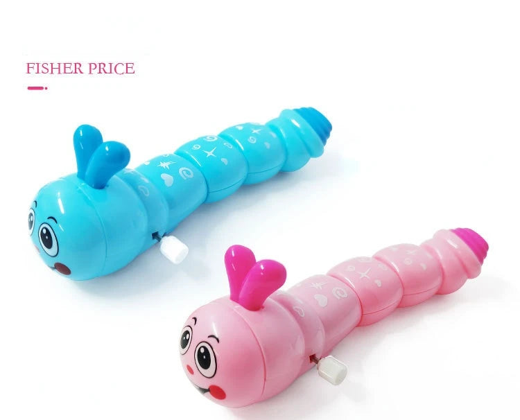 1 Piece Caterpillar Clockwork Cute Cartoon Animals Wind Up Toys  Caterpillar Shape Crawling Toy Gift