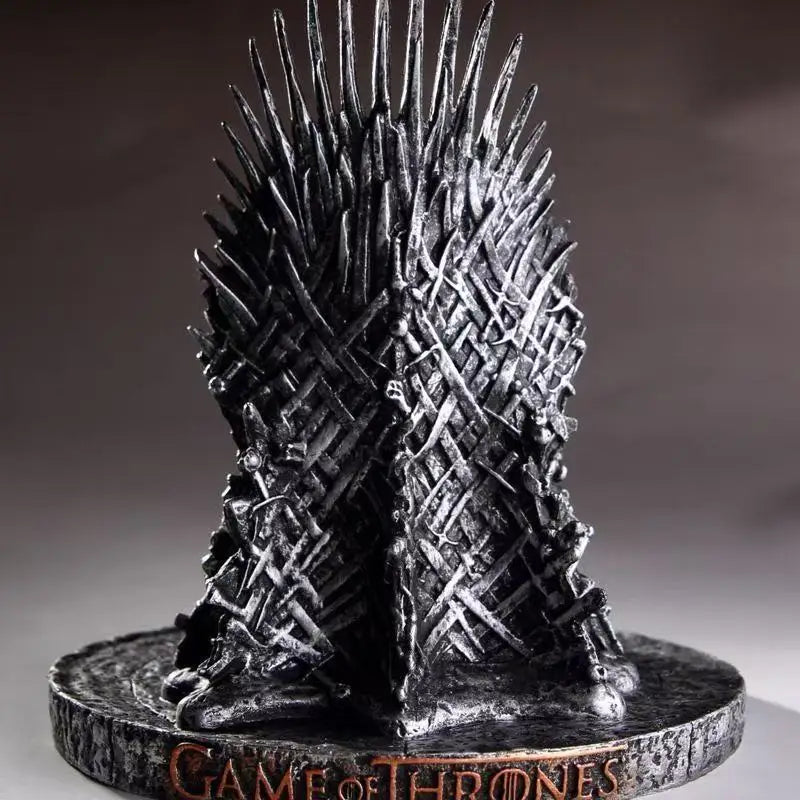 Song of Ice and Fire Iron Throne Statue Movie and Tv Merchandise Game of Thrones Throne Desktop Decoration Gift