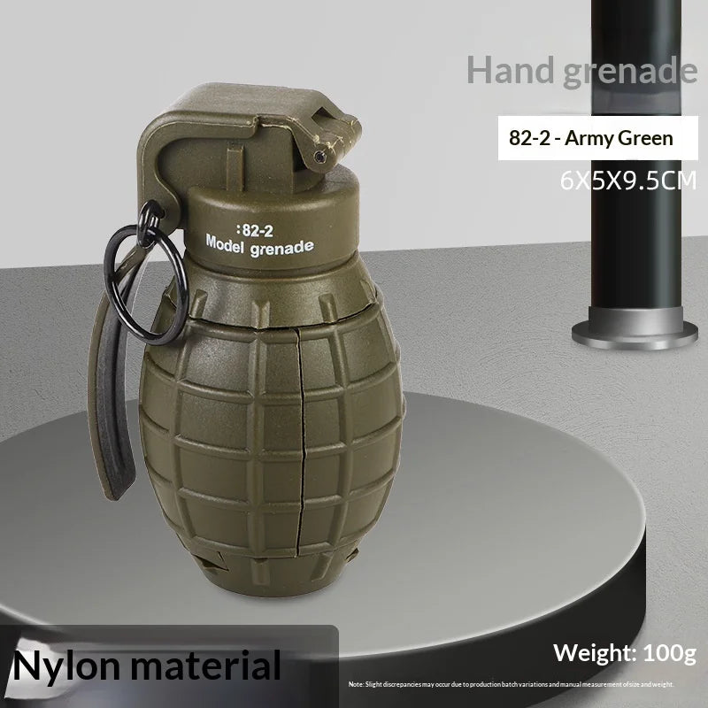 Toy hand grenade, explodable simulated grenade, prank military model, boys' series, birthday gift