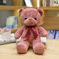 30CM Colorful Bear Plush Animals Toys Doll Soft Stuffed Teddy Bears for Girls Wedding Baby Shower Toy Birthday Gift Child Kids
