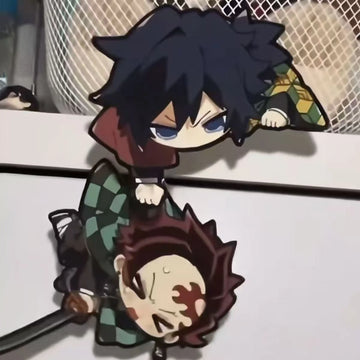 Demon Slayer Acrylic Anime Peripheral Ornaments Tomioka Giyuu Help Kamado Tanjirou Fans Gift 4-6cm Cute Kawaii Toys