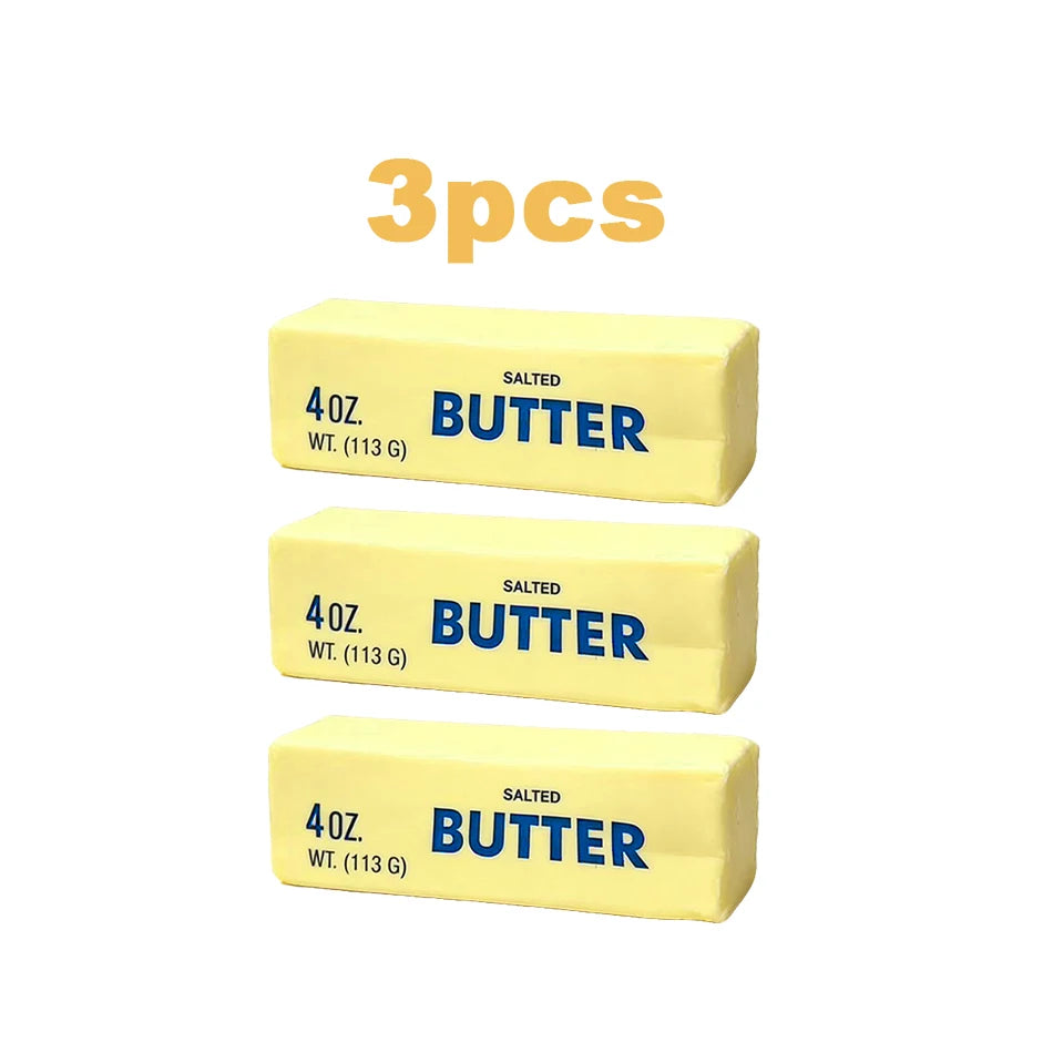 1QS Butter Stick Squishy Toy Slow Rising Squeeze Toy Butter Bar Brick Squishy Fidget Toy Anti Stress Release Hand Relax Toy Gift