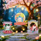 Nine-Tailed Fox Second Round Blind Box Toys Resin Material Electroplating Process Lighting Up Desktop Ornament Mystery Box Gifts