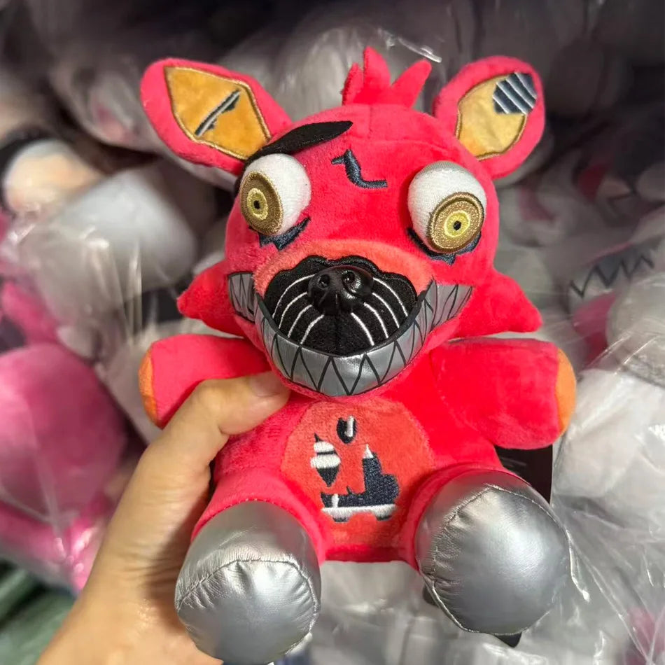 2026 Hot Cartoon Five Night At Freddy Fnaf Cute Plush Toys Game Doll Bonnie Bear Foxy Stuffed Doll Freddy Toys For Children Gift