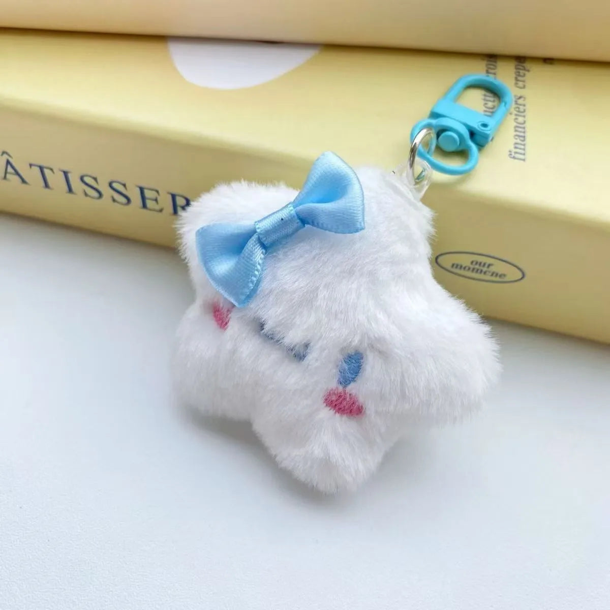 Storage Bag Pendant Cute Sanrio Cartoon Little Star Jade Gui Plush Pendant Star Hello Kitty Kuromi Clothing Accessories Keychain