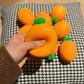 Kawaii Carrot Squishy Toy Soft Slow Rising Simulation Vegetable Stress Relief Fidget Toys for Kids Adults Decompression Gift