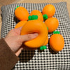Kawaii Carrot Squishy Toy Soft Slow Rising Simulation Vegetable Stress Relief Fidget Toys for Kids Adults Decompression Gift