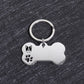 Custom Name Dog Tags Personalized Text Dog ID Tag Bone Shaped Stainless Steel Laser Engraving Anti-lost Customized Pets ID Tag