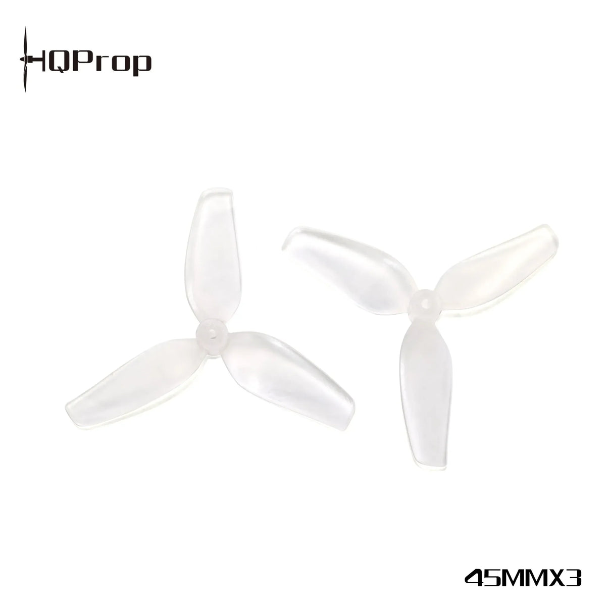 (8CW+8CCW) HQProp 45mmx3 Grey-poly Carbonate-1.5mm Shaft High Quality Prop 45MM Propeller For Micro Whoop FPV Racing Drone Parts