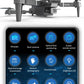 E88 Pro Foldable Drone Dual HD Camera Optical Flow Positioning 2.4G Signal 100M Remote Range One Key Takeoff Landing Return Outdoor Aerial Drone