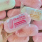 Squishy Cheese Cake Bread Squeeze Toy Soft Stress Relief Toys Slow Rising Sensory Fidget Toy for Anxiety ADHD Adults Squeeze Toy