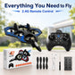ZNLYRION YL87 EPP Foam Fighter RC Plane Fixed Altitude Hover LED Light 360 Stunt Roll Impact Resistant Kids Toy Drone