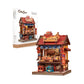 Original CUTEBEE DIY Book Nook Kit Japanese styles 3D Wooden Puzzle Mini Miniature House Bookshelf Decor Craft for Adults DIY