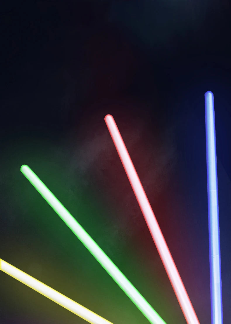 Children Colorful Glowing Sword Toys Laser Sword Lightsaber Red and Blue Double Saber Telescopic Music Cosplay Cool Flashing Toy