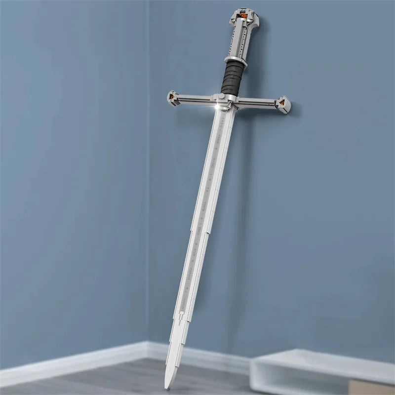 Creative Famous Samurai Sword Weapon Model Building Blocks Lord of Rings Bricks Assembly Toys Kid Christmas Gifts for Boys