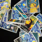 DIy Cartoon Anime Ptcg 18pcs Self-Control Mewtwo Pikachu Charizard Eevee Collect Trading Signature Card Child Birthday Gift