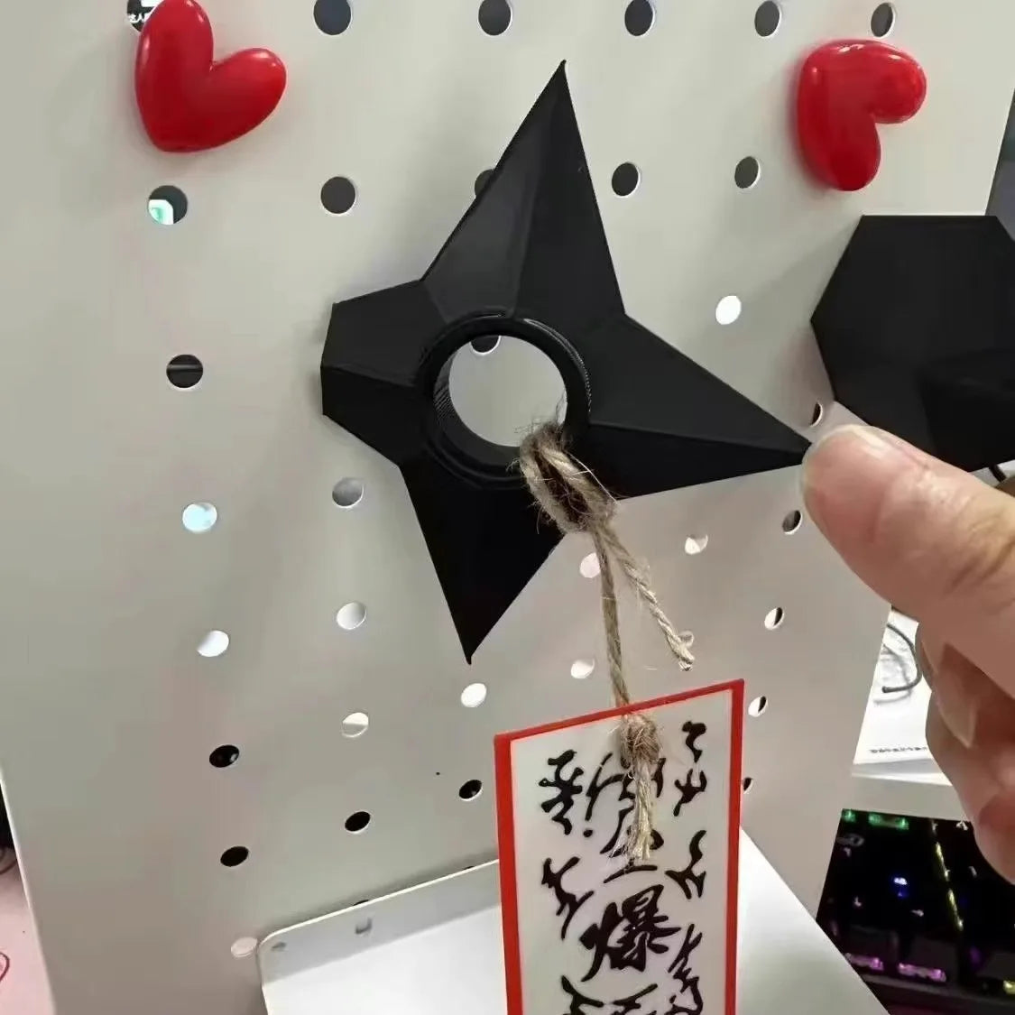 Hot Anime Ninja Kunai Fridge Magnet Toys Cartoon Cosplay Props PVC Shuriken Model Decoration Refrigerator Magnets Toys Boys Gift