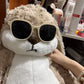 35Cm Angry Rabbit Plush Toy Cute Animal Plushie Doll Kawaii Stuffed Soft Toys Model Give Children Birthday Gifts Cute Ornament