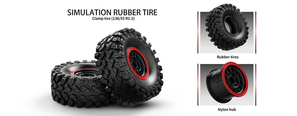 HYPER GO MJX H8P 1/8 4WD 3S Brushless Off Road Climbing Vehicle RC Remote Control Model Car Off-Road Children's Toys