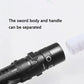 Sword Lightsaber Red and Blue Double Saber Rave Transformation Children's Gift Cosplay Weapon Boy Cool Flashing Toy