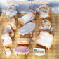Hot Sale Cute Kawaii Pink 10 Items/Lot Miniature Dollhouse Furniture Accessory Kids Toys Kitchen Cooking Things For Girl Gifts