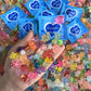 60pcs Glow In The Dark Mini Resin Animals & Mushroom Blind Bags Fairy Garden Decor Micro Landscape Birthday Gift Surprise