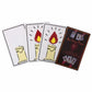 1 Set Relighting Candles Magic Cards Magic Tricks Magic Props Amazing New Magic Toy Funny Toys